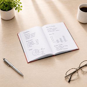 Produktbild für Notizbuch Böttcher-AG Premium, Karton Hardcover