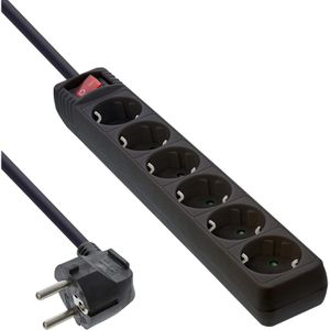 Steckdosenleiste InLine 16461S, mit 1,5m Kabel