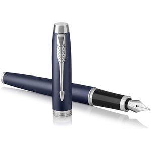 Produktbild für Füller Parker IM Matte Blue C.C., Feder M