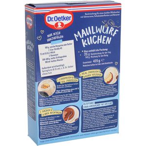 Produktbild für Kuchenbackmischung Dr.Oetker Maulwurf Kuchen