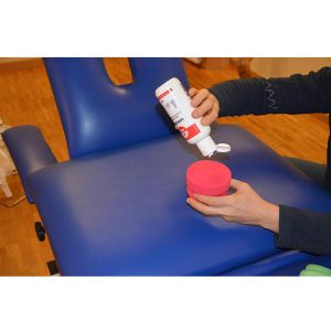 Produktbild für Handpolierschwamm RotWeiss 8255, Auftragspuck