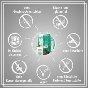 Produktbild für Pfeffer Fuchs Sachets, gemahlen, schwarz, 600 g