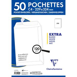 Produktbild für Versandtaschen Clairefontaine 825050C, weiß, C4