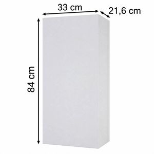 Produktbild für Bad-Hängeschrank Vicco Gloria, weiß