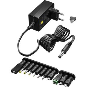 Produktbild für Universal-Netzteil Goobay 74436, 2,4 A, 5 - 15 V