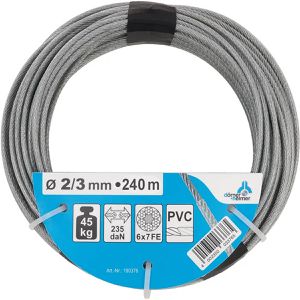 Drahtseil Dörner+Helmer 190046, Traglast bis 45 kg