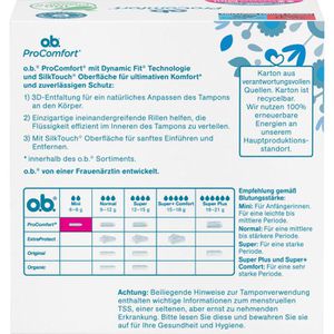 Produktbild für Tampons o.b. ProComfort