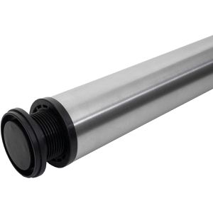 Produktbild für Tischbein Mendler HWC-H36, silber aus Metall