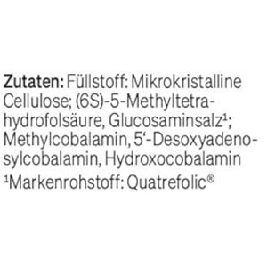 Produktbild für Vitamin-B natural-elements mit Folat, 180 Tabletten
