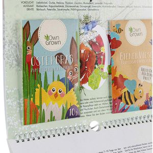 Produktbild für Bildkalender OwnGrown Saatgut Jahreskalender, 2027