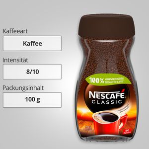 Produktbild für Kaffee Nescafe Classic