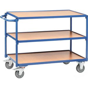 Tischwagen Fetra 2952, aus Metall & Holz