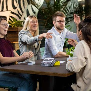 Produktbild für Kartenspiel Kylskapspoesi Zwei Doofe ein Gedanke
