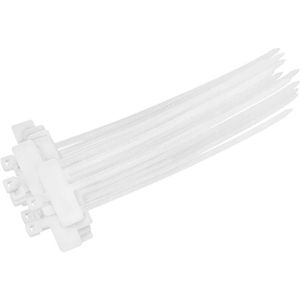 LogiLink Kabelbinder KAB0004, 300mm, aus Kunststoff, weiß, 100 Stück –  Böttcher AG