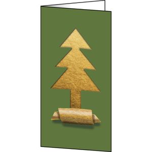 Produktbild für Weihnachtskarte Sigel DS080 Cut-Out Style sortiert