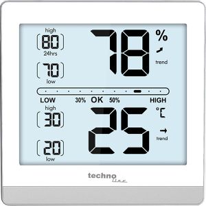 Produktbild für Thermo-Hygrometer Technoline 06680, WS 9470, digital