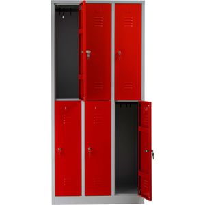 Produktbild für Spind G-Office WRC.6.19590, rot