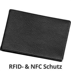 Produktbild für Kreditkartenhülle Veloflex Document Safe, schwarz