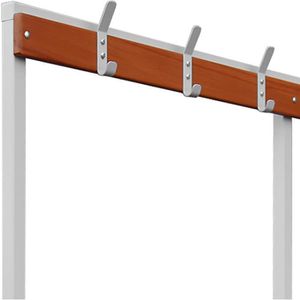 Produktbild für Umkleidebank Lüllmann 806110, Sitzfläche Holz, 160 cm