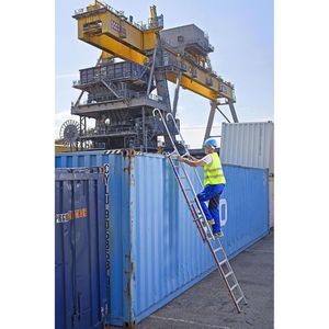 Produktbild für Schiebeleiter Hymer 609205, 11 + 12 Sprossen