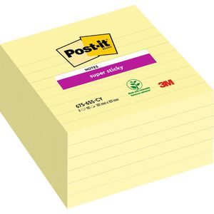 Haftnotizen Post-it Super Sticky Notes, gelb