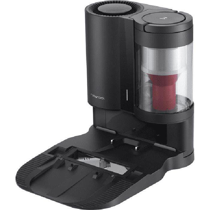 Roborock Saugroboter S7+, Absaugstation, schwarz, Ladestation, Wischfunktion, Laufzeit 180