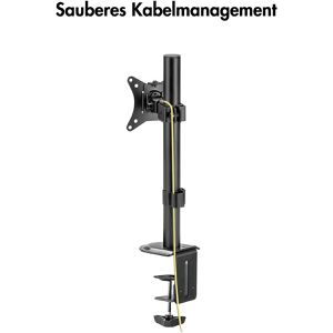 Produktbild für Monitorhalterung LogiLink BP0222, VESA 75x75 &amp; 100x100 mm