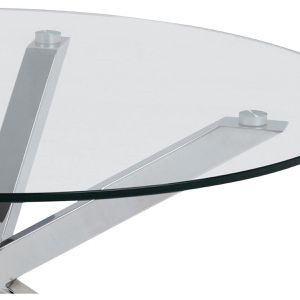 Produktbild für Couchtisch AC-Design Heaven, aus Glas / Metall, transparent