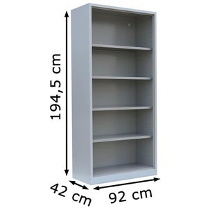 Produktbild für Aktenregal ClassiX X-540150, aus Metall