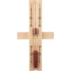 Produktbild für Sauna-Sanduhr TFA 40.1001 Buchenholz hell