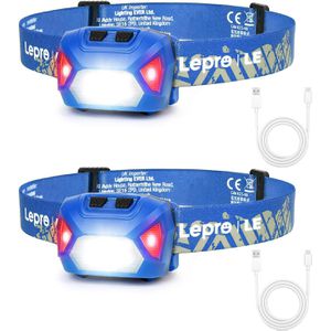 Produktbild für Stirnlampe Lepro LED, wiederaufladbar