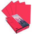 Kopierpapier Inapa tecno colors, 2100011349, A4 120g/qm, intensivrot, 250 Blatt