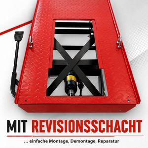 Produktbild für Hebebühne Trutzholm 74828, rot, für Motorrad