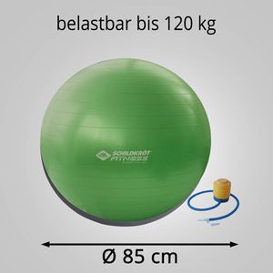 Produktbild für Gymnastikball Schildkröt-Fitness 960158, mit Luftpumpe