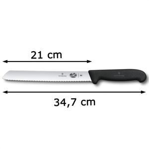 Produktbild für Brotmesser Victorinox Fibrox 5.2533.21BK