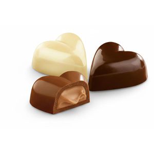 Produktbild für Pralinen Maitre-Truffout Herzpralinen, 5 Stück