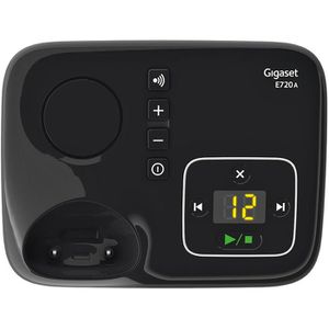 Produktbild für Telefon Gigaset E720A, schwarz