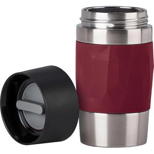 Produktbild für Thermobecher Emsa Travel Mug Compact, weinrot