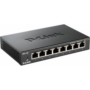 Switch D-Link DGS-108/E, unmanaged