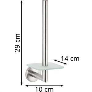 Produktbild für Toilettenpapier-Ersatzrollenhalter Bremermann PIAZZA