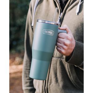 Produktbild für Thermobecher Thermos Refreshing series green mat, grün