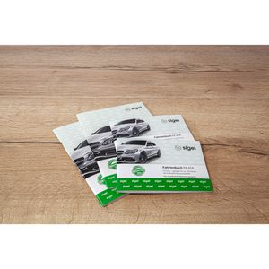 Produktbild für Fahrtenbuch Sigel FA614, A6 quer