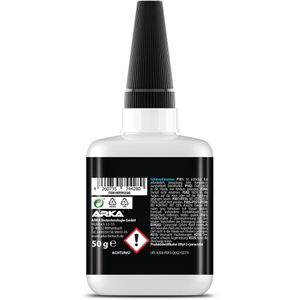 Produktbild für Sekundenkleber Kraftprotz Glas &amp; Spiegel, KPDFG50