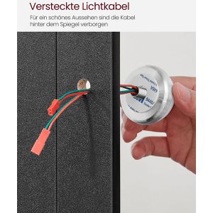 Produktbild für Schminktisch Vasagle RDT114T16, mit Beleuchtung