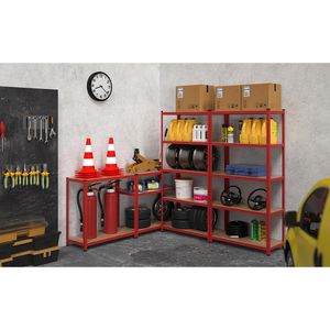 Produktbild für Schwerlastregal Monzana 106198, 5 Holzböden