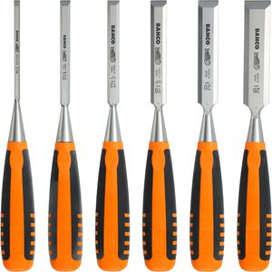 Produktbild für Stechbeitel Bahco 424P-S6-GER, 6-teiliges Set