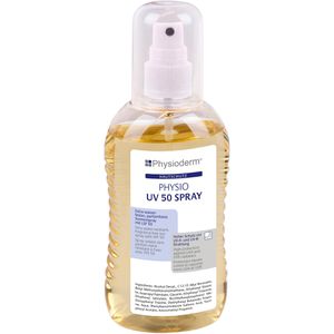 Physioderm Sonnencreme Physio UV 50 Spray, Sonnenspray, extra wasserfest, 200ml