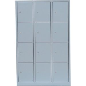 Produktbild für Schließfachschrank ClassiX X-523430, lichtgrau