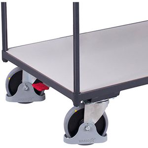 Produktbild für Tischwagen VARIOfit sw-500.562, ESD, Metall &amp; Holz