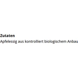 Produktbild für Apfelessig Ölmühle-Solling 5% Säure, naturtrüb, BIO